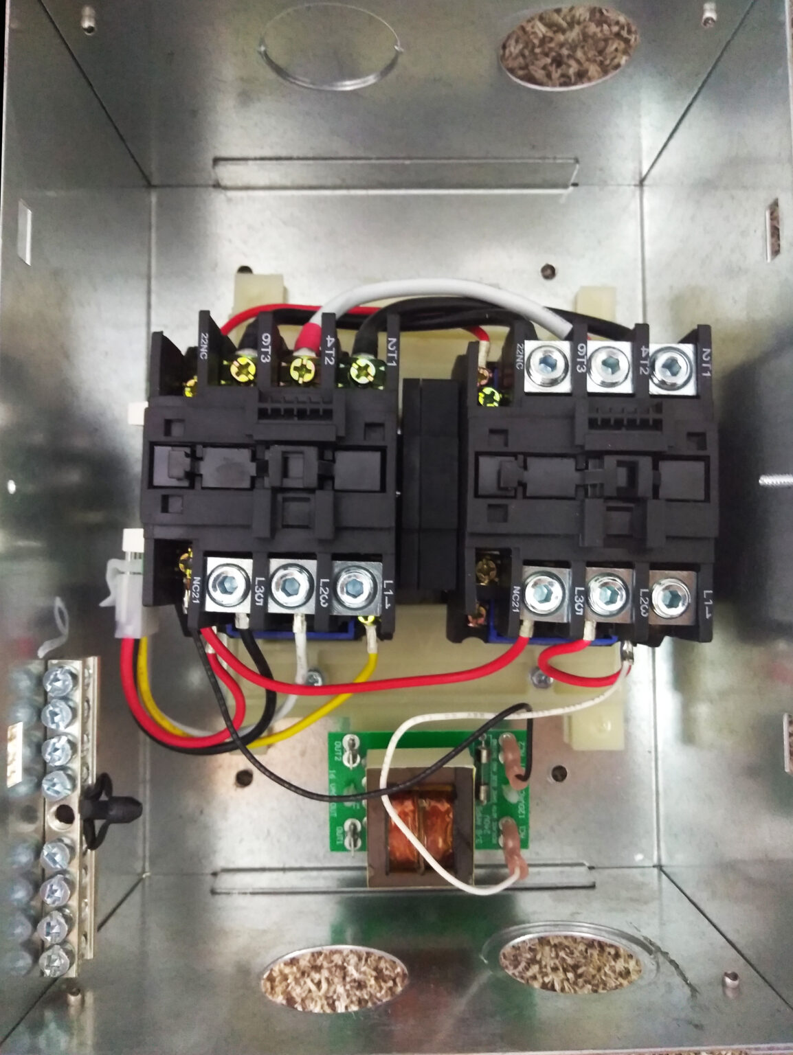 rv transfer switch reset